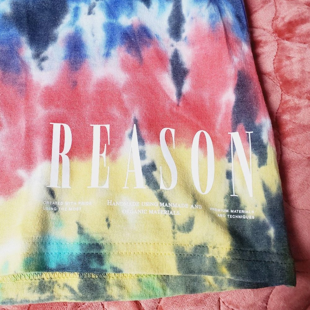 Reason Men's Two Piece Tie Dye Short Set Sz M NWT - Picture 8 of 10